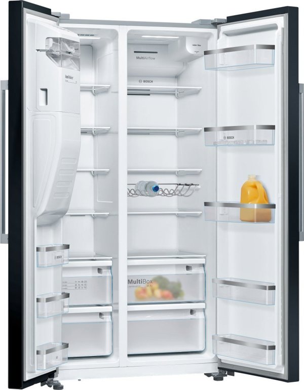 Ψυγείο Bosch Bosch Serie 6 KAD93ABEP ψυγειοκαταψύκτης με αμφίδρομο άνοιγμα Ελεύθερο 562 l E Μαύρο