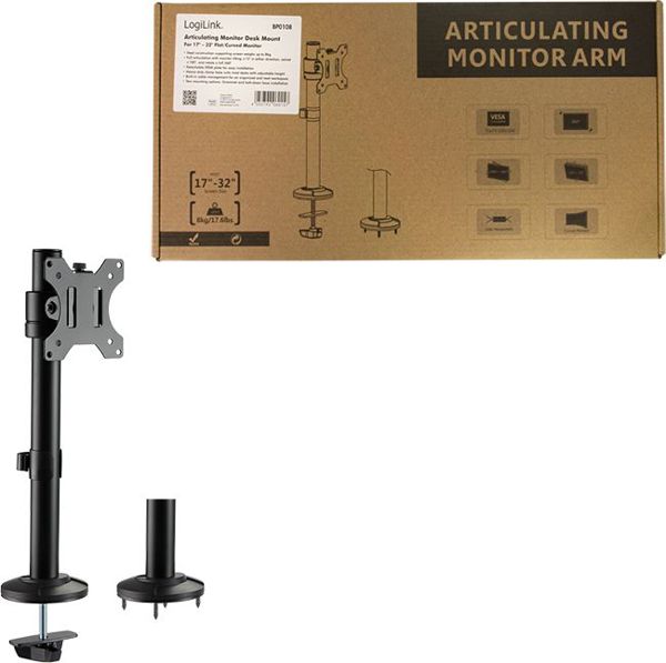 LogiLink Επιτραπέζια βάση για οθόνη 17" - 32" (BP0108)