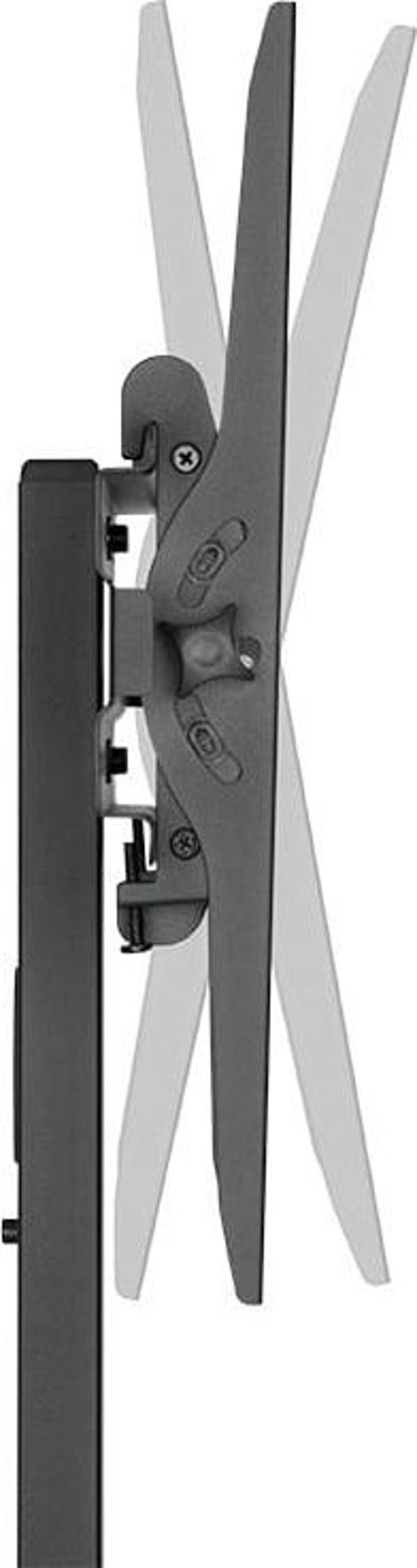 LogiLink BP0121 Επιδαπέδια Βάση Τηλεόρασης 32''-55'', VESA έως 400x200, Μαύρη, Αντοχή 32kg