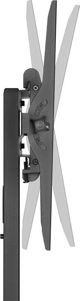 LogiLink BP0121 Επιδαπέδια Βάση Τηλεόρασης 32''-55'', VESA έως 400x200, Μαύρη, Αντοχή 32kg