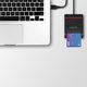 LogiLink CR0047 Smart Card Reader USB 2.0 - Μαύρο