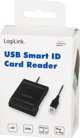 LogiLink CR0047 Smart Card Reader USB 2.0 - Μαύρο