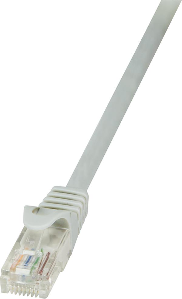 LogiLink CAT 5e Patchcord U/UTP Szary 0.50M (CP1022U)