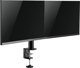 LogiLink BP0106 Επιτραπέζια Βάση για 2 Οθόνες 17" - 32", Ρυθμιζόμενος Βραχίονας Γραφείου