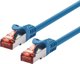 LOGON TCF66F015B kabel sieciowy Niebieski 1,5 m Cat6a F/UTP (FTP)