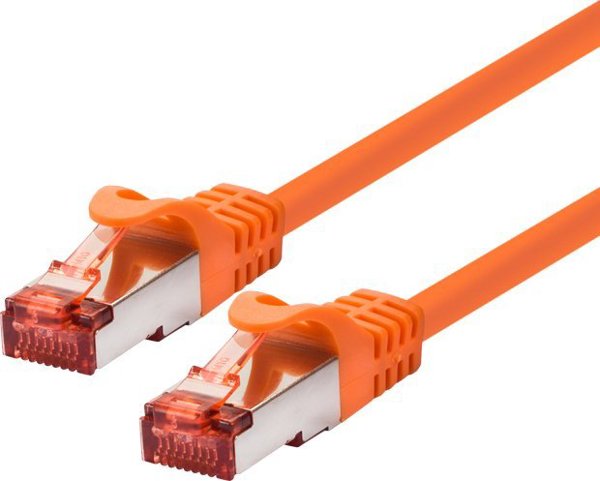 LOGON TCF66F003O καλώδιο δικτύου Πορτοκαλί 0,3 μ Cat6a F/UTP (FTP)