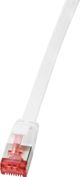 LogiLink Καλώδιο Δικτύου RJ-45/RJ-45 κατηγορίας 6 U/FTP Λευκό 3m (CF2061S)