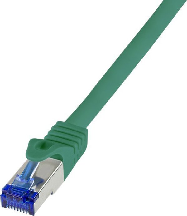 LogiLink Logilink Patchkabel Ultraflex, Cat.6A, S/FTP, grün, 0,5 m