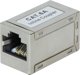 LogiLink αντάπτορας patchcord 1:1 Cat.6A STP με μεταλλική θήκη