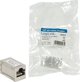 LogiLink αντάπτορας patchcord 1:1 Cat.6A STP με μεταλλική θήκη