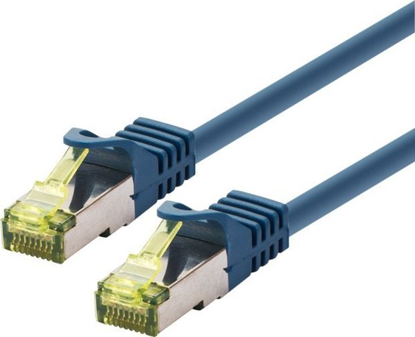 LOGON TCR6ASS070B kabel sieciowy Niebieski 7 m Cat6a S/FTP (S-STP)