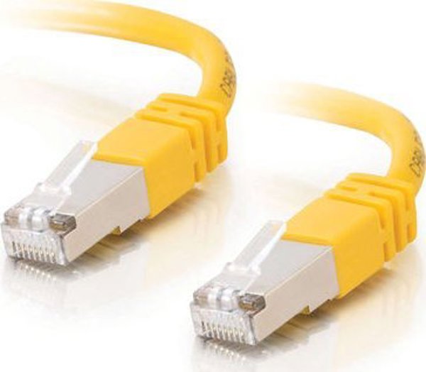 LOGON SSTP Cat6a καλώδιο δικτύου Κίτρινο 10 μ