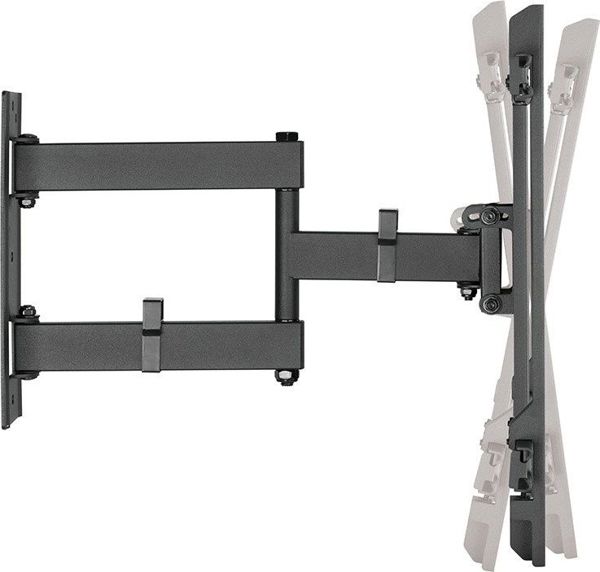 LogiLink BP0112 Επιτοίχια Βάση Τηλεόρασης για Οθόνες 32'' - 70'', Ατσάλινη, Ρυθμιζόμενη Κλίση & Περιστροφή