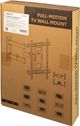 LogiLink BP0112 Επιτοίχια Βάση Τηλεόρασης για Οθόνες 32'' - 70'', Ατσάλινη, Ρυθμιζόμενη Κλίση & Περιστροφή