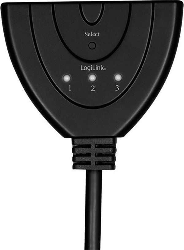 LogiLink LogiLink Switch HDMI,3-port,bidirekt(1x3/3x1),4K/30Hz,CEC