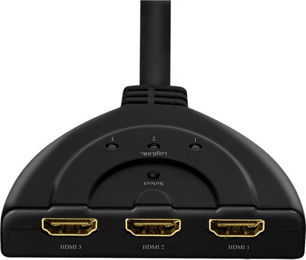 LogiLink LogiLink Switch HDMI,3-port,bidirekt(1x3/3x1),4K/30Hz,CEC