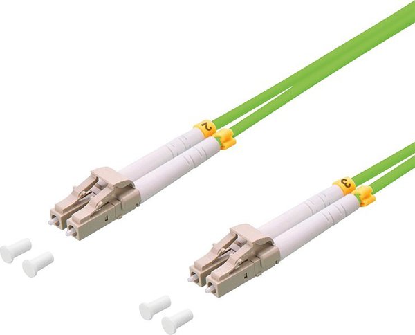 LogiLink FP5LC00 καλώδιο InfiniBand / οπτική ίνα 0,5 m LC Πράσινο