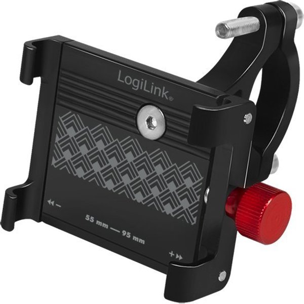 LogiLink AA0146 παθητική βάση για κινητό τηλέφωνο/Smartphone Μαύρο, Κόκκινο