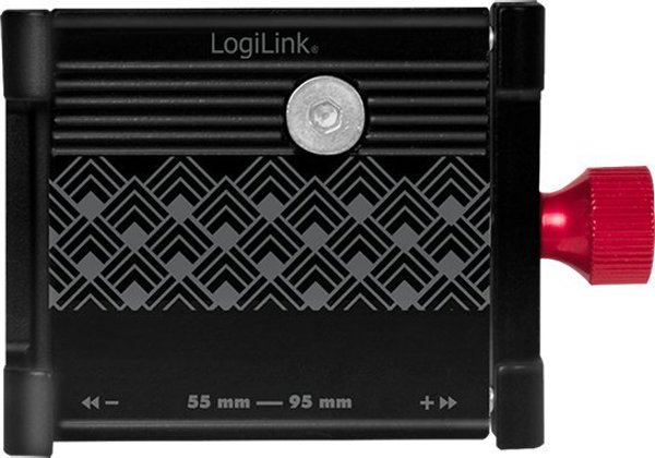 LogiLink AA0146 παθητική βάση για κινητό τηλέφωνο/Smartphone Μαύρο, Κόκκινο