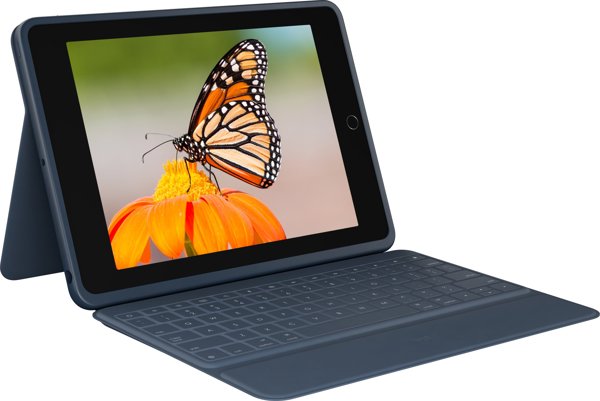 Logitech Rugged Combo 3 Θήκη με Πληκτρολόγιο για iPad 10.2" (7ης, 8ης & 9ης Γενιάς) με Apple Smart Connector - Μαύρο