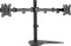 LogiLink BP0099 Επιτραπέζια Βάση για 2 Οθόνες 13"-32", VESA 75x75/100x100, Μαύρη