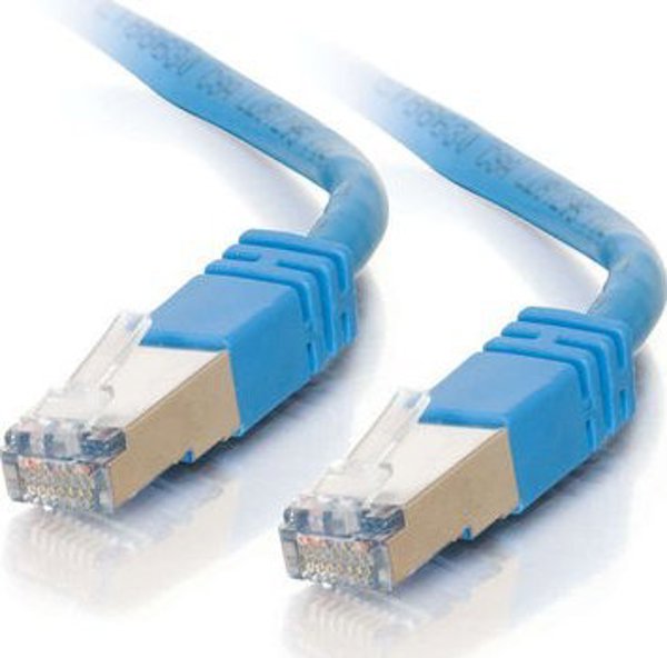 LOGON SSTP Cat6a kabel sieciowy Niebieski 2 m