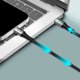 LogiLink USB-C 20 Gb/s, 100W 0.5m w oplocie czarny