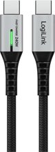 LogiLink USB-C 20 Gb/s, 240W 0.5m w oplocie czarny