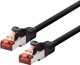 LOGON TCF66F003BL kabel sieciowy Czarny 0,3 m Cat6a F/UTP (FTP)