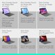 Logitech Slim Folio Θήκη με Πληκτρολόγιο για iPad 10ης Γενιάς, QWERTY US International, Γκρι (920-011413)
