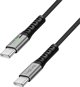 LogiLink USB 3.2 Gen2x2 Type-C-Kabel, C/M zu C/M LED 2m sw