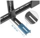 LogiLink Soundbar mount, universally compatible, 86-155mm width, black