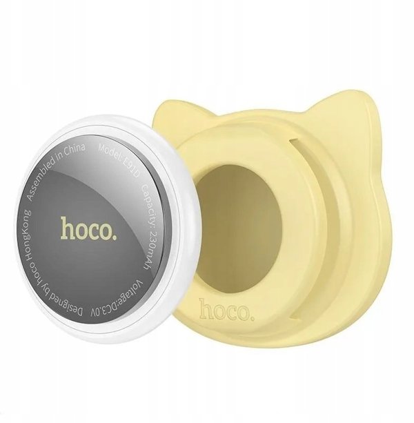 Εντοπιστής Συμβατός με Apple Find My Hoco Σχήμα Γάτας E91D Μπεζ