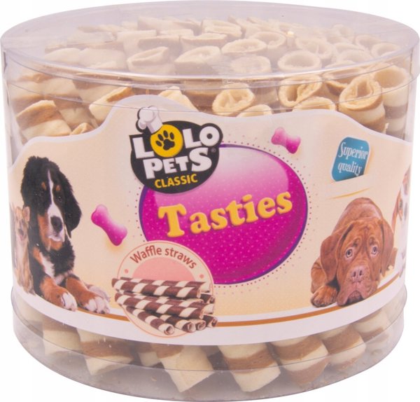Lolo Pets Classic Τραγανές Γκοφρέτες για Κατοικίδια - Λιχουδιές χωρίς Γέμιση