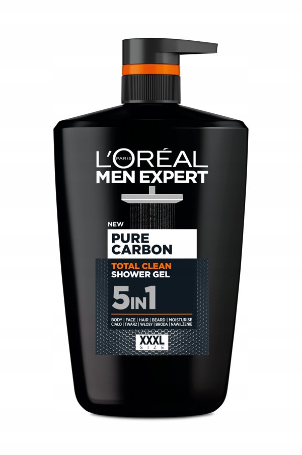 Lor Men Gel Douche 1000ml Carbon Protect