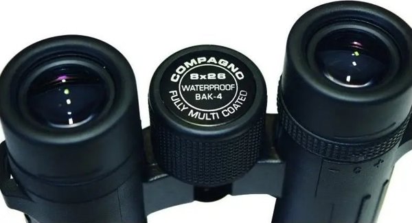 Braun Compagno 10x26 WP Κιάλια, Μεγέθυνση 10x, Πρίσματα BaK-4, Αδιάβροχα