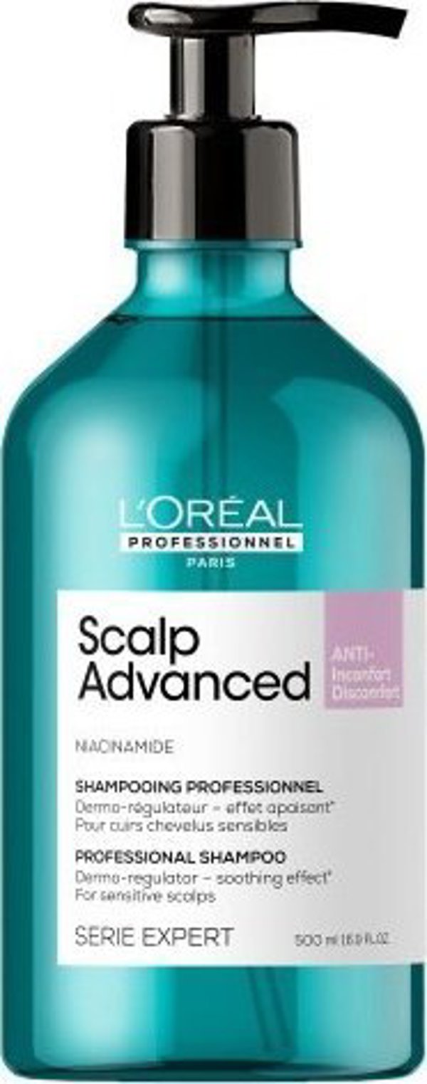L'Oreal Paris L'OREAL PROFESSIONNEL Serie Expert Scalp Advanced Anti Discomfort σαμπουάν καταπραϋντικό για το τριχωτό 500ml