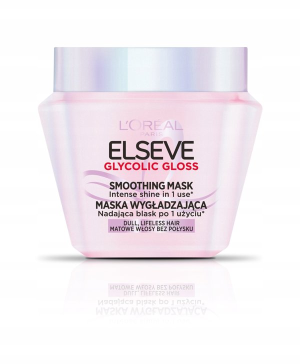 L'OREAL Glycolic Gloss μάσκα λέπτυνσης μαλλιών με γλυκολικό οξύ 300ml