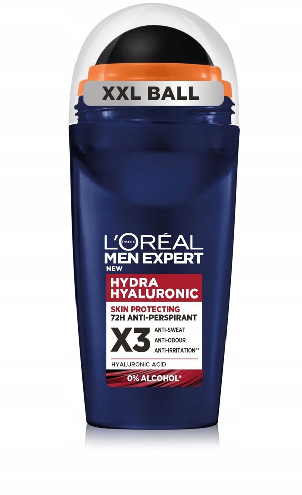 L'OREAL_Men Expert Hydra Hyaluronic antyperspirant 72h w kulce Roll-On 50ml