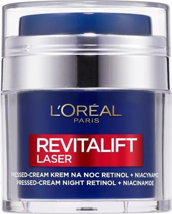 L’Oreal Paris Revitalift Laser Pressed-Cream krem redukujacy zmarszczki na noc 50ml