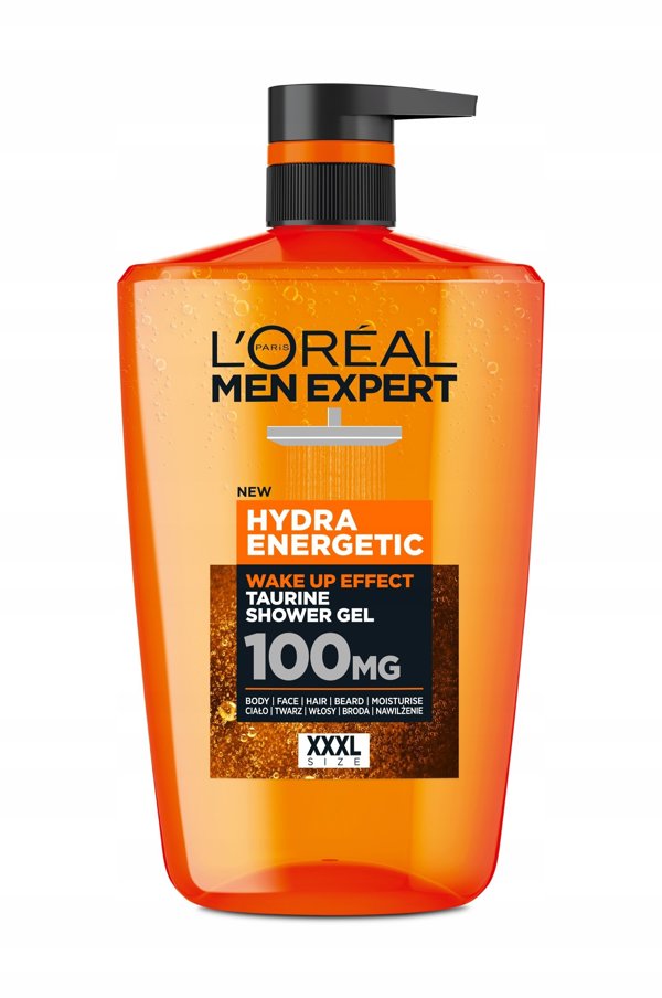 LOR MEN Gel p/prysznic 1000ml Hydra Energetic