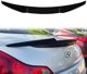 MTuning Αεροτομή Lotka για Infiniti G37 Gloss Black ABS