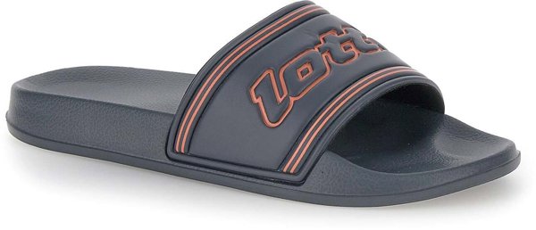 LOTTO KLAPKI Midway IV Slide Cool Gray 11C/Persimmon Orange Men 10.0 42.0
