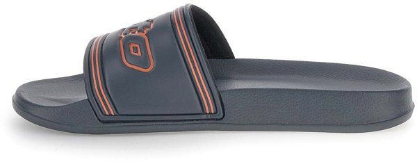LOTTO KLAPKI Midway IV Slide Cool Gray 11C/Persimmon Orange Men 10.0 42.0