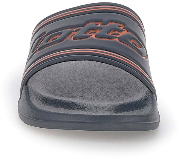 LOTTO KLAPKI Midway IV Slide Cool Gray 11C/Persimmon Orange Men 10.0 42.0