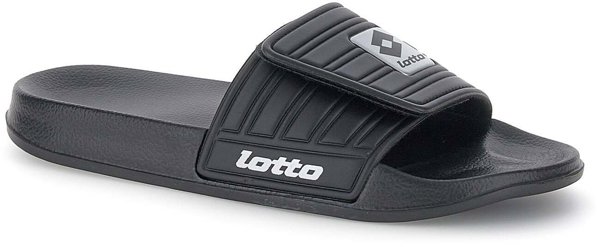 LOTTO KLAPKI RICO STRAP II ALL BLACK/SILVER METAL 2