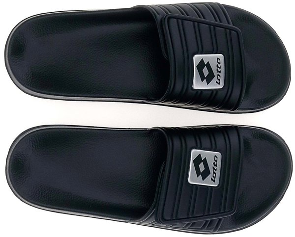 LOTTO KLAPKI RICO STRAP II ALL BLACK/SILVER METAL 2