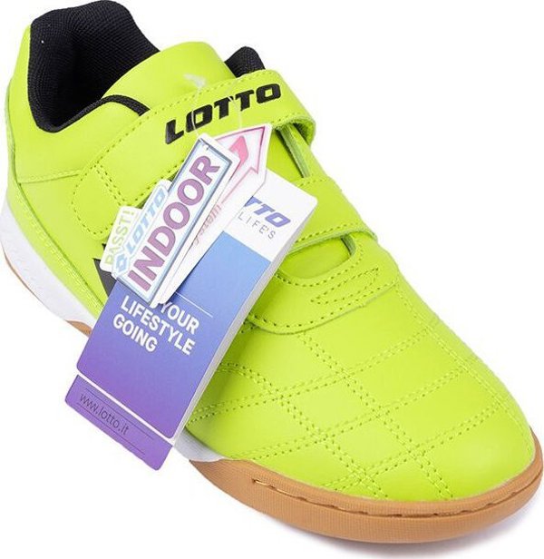 Lotto Παιδικά Παπούτσια Whizzer K λαχανί-μαύρο (2600120K 6311) μέγεθος 30