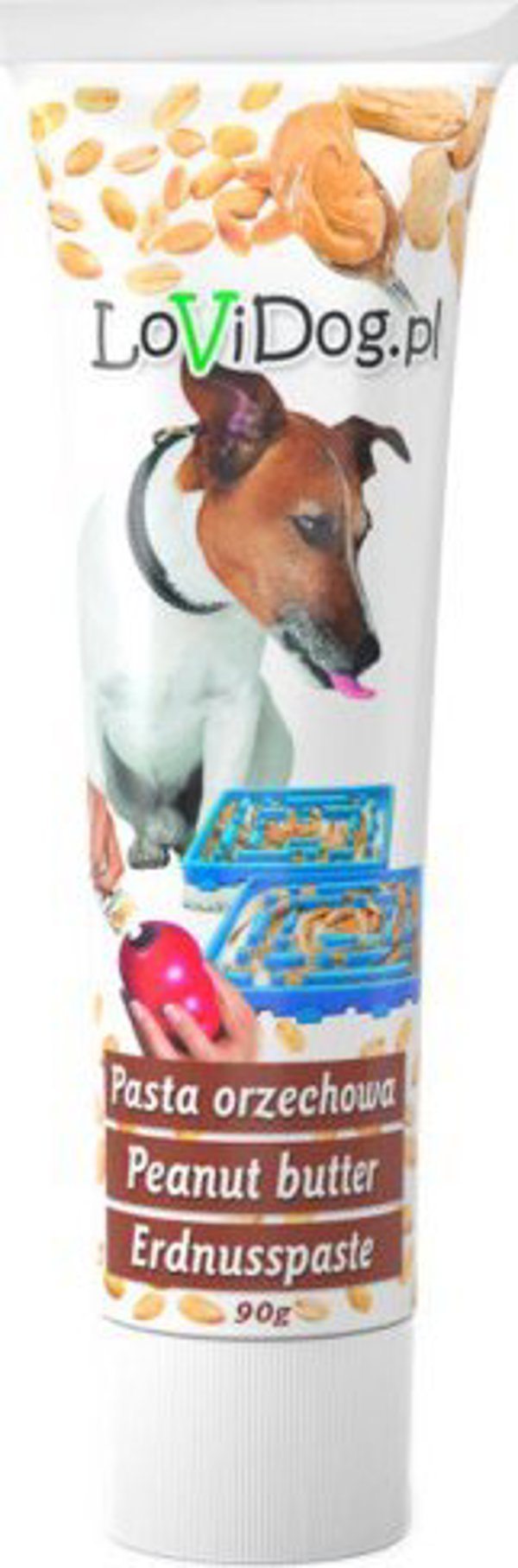 LoviDog Snack Premium Φυστικοβούτυρο για Σκύλους 90g