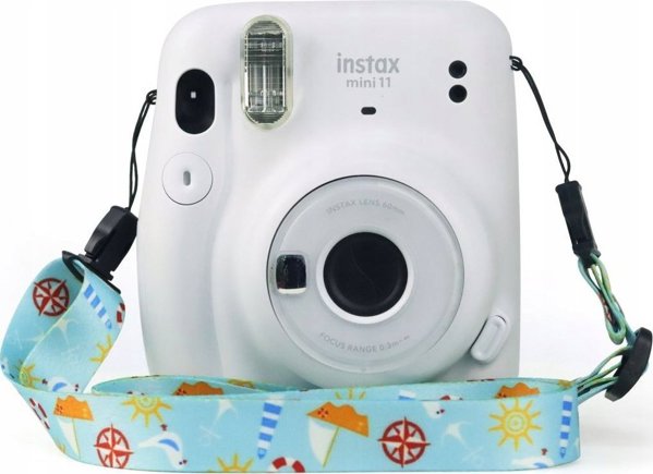 LoveInstant Ιμάντας Λαιμού για Fujifilm Instax Mini 11 8 9 70 90, Ρυθμιζόμενο Λουράκι Κάμερας, Θαλασσί Χρώμα